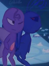 1boy 1girls anthro anus cock cum duusu female ibispaintx kwami littlelilith male male/female miraculous_ladybug nooroo_(miraculous_ladybug) pussy screencap_background shitpost smile tagme tail wings wtf