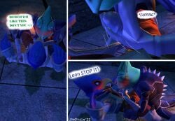 3d_(artwork) alley anthro arm_grab avian balls beak bird blush bottomwear chameleon clothed clothing defeat_sex defeated defeated_hero digital_media_(artwork) duo eyebrows falco_lombardi falcon falconid forced forced_handjob genitals handjob hi_res jerked_silly kneeling leon_powalski lewdview lizard lying male male/male narrowed_eyebrows narrowed_eyes night nintendo on_back open_bottomwear open_clothing open_pants pants penile penis pinned raised_eyebrows rape reptile scalie sex source_filmmaker_(artwork) spacesuit spread_legs spreading star_fox surprise surprise_sex surprised surprised_expression surprised_face unzipped unzipped_pants wide_eyed zipper