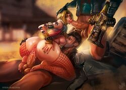 1girls 2boys anus big_breasts big_penis borderlands borderlands_the_presequel breast_sucking breasts erection female gearbox_software janey_springs large_breasts light-skinned_male male mister69m orientation_play penetration penis pussy sex straight vaginal_penetration