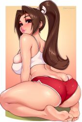 mai shiranui from fatal fury by darkmoney1