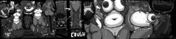 absurd_res acid anthro canid canine crush dalia_(uwo5) digestion english_text fatal fatal_vore female fox hi_res huge_filesize long_image macro male mammal mass_vore micro monochrome mouse multiple_prey murid murine open_mouth organs rampage rodent stomach text uwo5 vore weight_gain wide_image