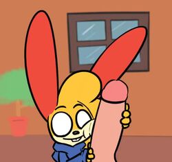 animated anthro bodily_fluids buckteeth clothing cum cum_on_penis cumshot duo ejaculation erection first_person_view frame_by_frame gay genital_fluids genitals handjob hoodie human humanoid_genitalia humanoid_penis lagomorph leporid looking_at_viewer male male/male mammal no_pupils no_sound one_eye_closed orgasm penile penis pizza_rabbit_(rabblet) rabbit rabblet sex short_playtime solo_focus tagme teeth tongue tongue_out topwear video webm