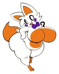 big_breasts deadsector female five_nights_at_freddy's five_nights_at_frickbears five_nights_at_frickbears_3 furry hook_hand lolbit_(fnaf) lolbit_(frickbears) self_upload shortstack shortstack_female solo