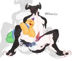 anthro artist_name bug butt_crack buttplug claws cuntboy cuntboy/male cuntboy_only dildo humanoid koverless naked pest_(regretevator) plushie poob_(regretevator) regretevator roblox roblox_game robloxian self_upload tagme