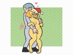 4:3 animal_crossing animated anthro anthro_penetrated breast_grab breasts canid canine canis christmas christmas_clothing christmas_headwear clothed clothed_male clothing domestic_dog duo eyewear female fingering fingering_partner frame_by_frame fur glasses grey_hair hair hand_on_breast hat headgear headwear holidays human human_on_anthro interspecies isabelle_(animal_crossing) male male/female mammal mikifluffs nintendo nude nude_anthro nude_female penetration santa_hat sex shih_tzu toy_dog villager_(animal_crossing) wrist_grab yellow_body yellow_fur