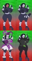 absurd_res big_breasts big_penis bigolizard breasts bulge clothed clothing female five_nights_at_freddy's genitals gynomorph hi_res huge_filesize human humanoid intersex jester_outfit mammal marilyn_(nalf) marionette_(fnaf) muscular muscular_female mutilated_face nalf night_at_little_friyas nude penis puppet puppet_(fnaf) scottgames solo standing thick_thighs