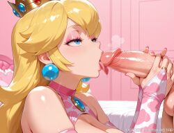 princess peach from mario (series) by kaistar