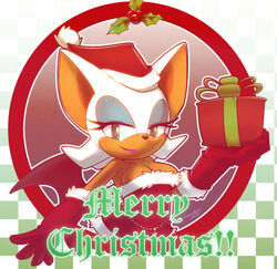 christmas nancher rouge_the_bat sonic_(series) sonic_the_hedgehog_(series) tagme