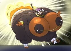 anthro areola aroused aroused_face ass beanie belly big_areola big_belly big_butt big_moobs big_nipples black_body black_fur bodily_fluids brown_body brown_fur canid canine canis chain_bracelet chain_necklace chain_piercing clothing cum domestic_dog ejaculation explosion feet foot_wraps fur genital_fluids hat headgear headwear hi_res huge_areola huge_belly huge_butt huge_moobs intersex jewelry lactating male male_lactation mammal mastiff molosser moobs multicolored_body multicolored_fur necklace nipple_chain nipples obese obese_anthro obese_male orgasm overweight overweight_anthro overweight_male pain piercing pound_(reagan700) reagan700 rottweiler solo wraps