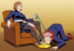 itadori yuuji from jujutsu kaisen by neviromega