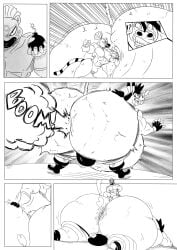 abe_(reagan700) abs anal anthro anus asinus ass balls big_anus big_butt black_and_white bomb boots bottomwear bottomwear_down bruised bruised_butt clothed clothing comic confusion defeated donkey duo eddie_(reagan700) equid equine explosion explosives fingerless_gloves fisting footwear genitals gloves handwear hi_res huge_butt larger_male lemur male mammal mask monochrome muscular muscular_anthro muscular_arms muscular_male obese obese_anthro obese_male overweight overweight_anthro overweight_male pain pants pants_down partially_clothed penetration primate reagan700 shocked shoes size_difference smoke_from_anus smoke_from_butt sports_mask sportswear strepsirrhine surprised wrestler wrestling wrestling_briefs wrestling_clothing wrestling_mask