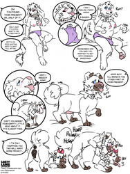 animal_genitalia animal_pussy anthro anus brain_drain canine_penis canine_pussy collar conditional_dnp dialogue duo english_text female feral feralized ftm_transformation gender_transformation genitals hetero hi_res intelligence_loss invalid_tag leash lustylamb male male/female nintendo pokémon_(species) pokemon pussy rockruff straight text transformation vagina vaginal_penetration video_games