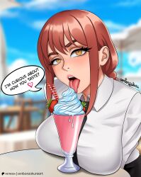 makima (chainsaw man) from chainsaw man by senbonzakuraart