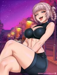 nanakusa nazuna from call of the night by senbonzakuraart
