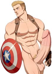 captain america from marvel by schizoid