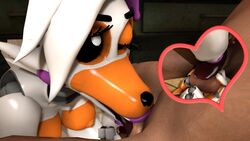 3d 3d_(artwork) accessory animatronic anthro ball_fondling ball_grab ball_lick balls balls_deep ballsurfing blowjob breasts bruckers canid canine deep_throat duo faceless_human faceless_male fellatio female fingers five_nights_at_freddy's five_nights_at_freddy's_world fondling fox genitals hair hair_accessory hair_ribbon hairbow heart hi_res human human_on_anthro human_on_machine human_on_robot human_penetrating humanoid interspecies licking lips lolbit_(fnaf) machine male mammal nipples oral oral_penetration penetration penile penis penis_in_mouth purple_lips ribbons robot sex solo_focus source_filmmaker straight tongue tongue_out tongue_out_blowjob video_games