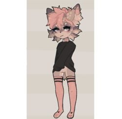 anthro fluffy furry hazel_(typh) pussy showing_off typh