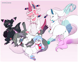 alolan ninetales from nintendo by matemi