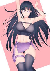 hyuuga hinata from naruto by bangko