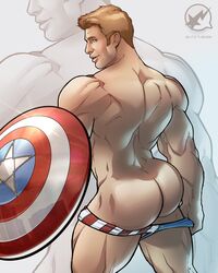 captain america from marvel by blitzturner
