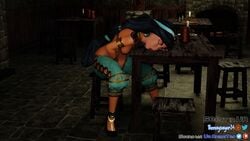 2dcg 3d aladdin clothed disney disney_princess fingering kitchen leaning_on_table masturbation princess_jasmine seductive table thenaysayer34 uncensored vr vranimeted