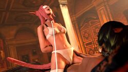 2020 2girls 3d animated areolae arms_behind_back bad_dragon black_hair blindfold bondage bra breasts cat_ears cat_tail collar cowgirl_position dildo doctor_noffletoff erza_scarlett female female_only femdom final_fantasy final_fantasy_xiv girl_on_top glasses kaminakirei kiriano_sound leash long_hair miqo'te morsimperium mystraal nekomimi nipples panties panties_aside pink_hair restrained small_breasts sound square_enix strap-on tagme tail vagina vaginal vaginal_insertion vaginal_penetration vaginal_sex video yuri