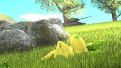 3d female grass hyper hyper_breasts leavanny pokemon rgtdwtbr source_filmmaker tagme tank