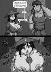 1boy 1girls 2koma alien alien_girl alternate_breast_size astra_militarum big_breasts blue_skin breasts catachan_jungle_fighters cum cum_between_breasts cumshot dialogue ejaculation_between_breasts english_text female guardsman_(warhammer_40k) huge_breasts human humanoid imperial_guard imperium_of_man instant_loss_2koma interspecies large_breasts male male_human/female_alien male_human/female_humanoid male_pov muscular_male outercourse paizuri paizuri_lead_by_female paizuri_on_lap pov sexualyeti speech_bubble straight tau text warhammer_(franchise) warhammer_40k