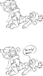 backsinful(artist) brawl_stars cordelius_(brawl_stars) hairy_pussy pubic_hair willow_(brawl_stars)