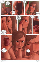 1girls comic ellie_(the_last_of_us) ellie_williams faceless_male female hetero joel_miller jojobanks male/female naughty_dog the_last_of_us