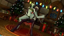 1futa 1girls 3d abs balls big_balls christmas draenei female futanari muscular muscular_female nipples nipples_visible_through_clothing penetration reey_art sex warcraft world_of_warcraft wow