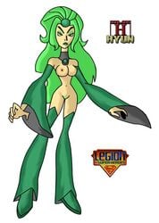 dc emerald_empress green_hair hyun legion_of_superheroes tagme