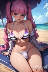 1futa 1futaballs 1futanari 1futas 1shemale ai_generated artist_name beach big_penis bikini black_eyes breasts bulge cock commission dick dickgirl erect_penis erected_penis erection futa_balls futa_only futa_sans_pussy futanari futarush large_cock large_penis medium_breasts naked naked_futa naked_futanari nsfw nude_futa nude_futanari ocean one_piece patreon patreon_username penis perona pink_hair sea shemale small_breasts solo solo_futa sultryspark