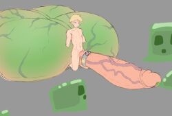 1boy amputee ball_growth cock_ring femboy gay hyper hyper_balls hyper_penis inflation male minecraft penis_growth slime slime_(minecraft) slime_inflation tagme vein veiny_balls veiny_penis yaki_nsfw