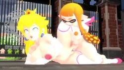 1futa 1girls 3d animated ass big_ass big_breasts big_penis big_thighs bigger_female blonde_hair blue_eyes breasts casual casual_nudity company_connection crossover crown curvy earrings female futanari gloves heels high_heels inkling inkling_girl kaori_(splatoon) large_breasts larger_female leviantan581re light-skinned_female light-skinned_futanari light_skin lipstick long_hair loop mario_(series) mp4 naked nintendo nude orange_hair penetration penis pink_heels pink_lipstick princess_peach public public_nudity sex smaller_futanari sound sound_edit splatoon stockings thighs video white_gloves white_stockings wide_hips