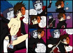 gay hoshigaki_kisame male male_only naruto tagme tobi uchiha_obito yaoi