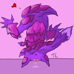 amptcat anus blush female league_of_legends monster rek'sai vagina video_games