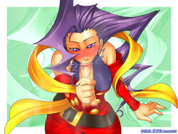 2005 aozoraichi capcom censored rose_(street_fighter) straight_hair street_fighter tagme