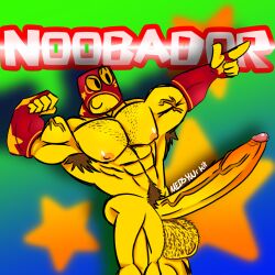 armwear biceps big_muscles block_tales buff digital_drawing_(artwork) digital_media_(artwork) gloves hairy_balls hairy_chest large_penis luchador male_only mask muscles noob noobador pubes roblox tagme tagme_(artist) tight_ass vein veiny_muscles veiny_penis wrestler wrestling_mask