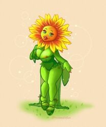 big_breasts big_lips bimbo bimbo_body bimbo_lip conker's_bad_fur_day conker_live_and_reloaded flower high_heels huge_breasts miss_sunflower platform_heels rareware sunflower_(cbfd) sunflower_(conker's_bad_fur_day) wide_hips xbox_360 xbox_game_studios xbox_one