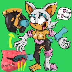 anal anal_fisting anthro anus consent fisting furry furry_only rouge_the_bat sonic_(series)