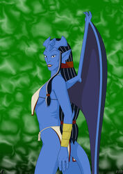 blue_skin disney fab gargoyles obsidiana tagme