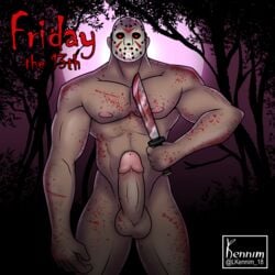 blood friday_the_13th hockey_mask horny horror kennim male male_only night penis terror