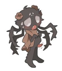 1boy alpha_channel animal_genitalia anthro arachnid arthropod black_body black_fur blank_eyes blush blushing clothing color digital_media_(artwork) don't_starve don't_starve_together dont_starve dont_starve_together empty_eyes erect_penis erection eyes eyes_open fangs flower fur genital_slit genitals kinnni-chan kinnni_chan_(artist) klei_entertainment male male_focus male_only mouth mouth_open multi_eye naked naked_male no_pupils nude nude_male open_eyes open_mouth penis sharp_teeth simple_background slit solo solo_focus solo_male spider tapering_penis teeth transparent_background video_games webber white_eyes young