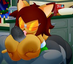 mia (slickehedge) from christmas by slickehedge