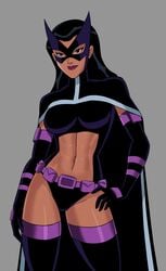 1girls birds_of_prey clothed dc dc_comics dcau female female_only fully_clothed helena_bertinelli huntress_(dc) justice_league_unlimited solo sunsetriders7