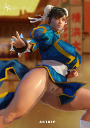 chun-li from street fighter by artnip