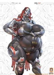 bigbig female_pred robot_girl tagme vore_belly