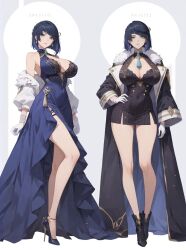 yelan (genshin impact) from genshin impact by shu