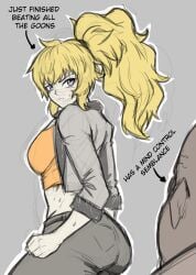 yang xiao long from rwby by aima zero